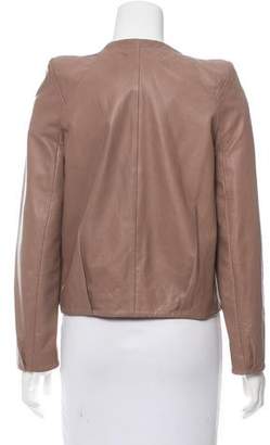 Vanessa Bruno Structured Leather Jacket