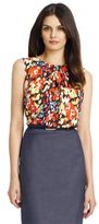 Thumbnail for your product : Jones New York Collection Printed Shell Top