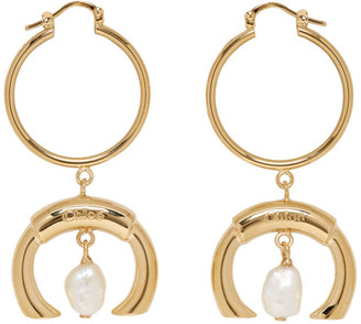 Chloé Gold Pearl Darcey Earrings