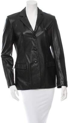Calvin Klein Collection Leather Jacket