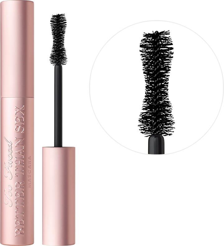 Too Faced Better Than Sex Volumizing & Lengthening Mascara Black Standard Size Black - 0.27 oz/ 8 mL