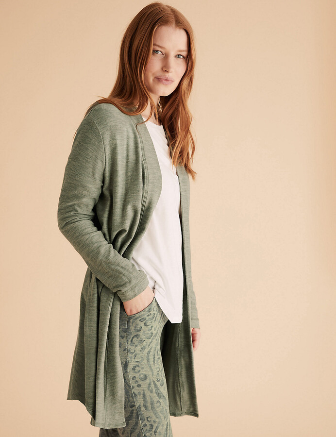 Marks and Spencer Flexifit Lounge Cardigan ShopStyle