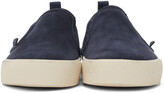 Thumbnail for your product : Coach 1941 Navy Suede Citysole Skate Slip-On Sneakers
