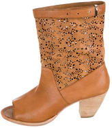 Thumbnail for your product : Alice + Olivia Catherine Laser-Cut Ankle Boots