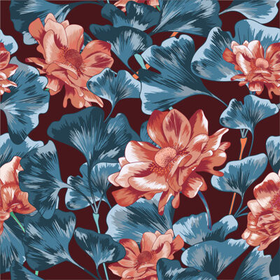 Red Barrel Studio Floral Wall Mural