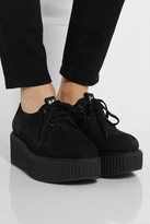 Thumbnail for your product : Karl Lagerfeld Paris Suede creepers