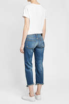 Thumbnail for your product : R 13 Boy Straight Leg Distressed Jeans