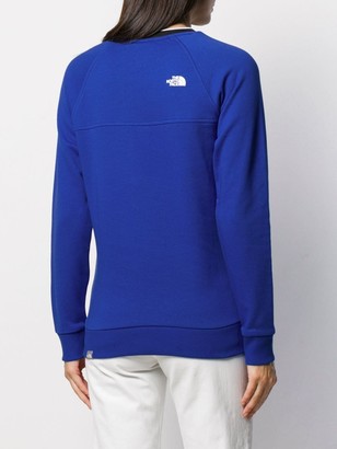 The North Face contrast collar sweatshirt
