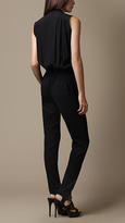 Thumbnail for your product : Burberry Tie Detail Jumpsuit