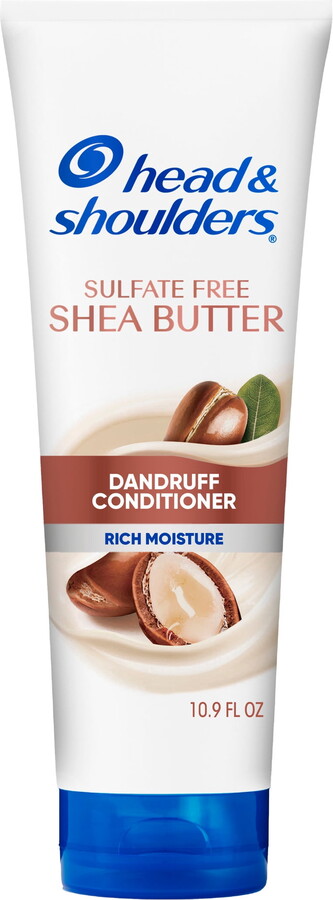 Head & Shoulders Head and Shoulders Shea Butter Dandruff Conditioner, Sulfate-Free, Rich Moisture, Curly and Coily Hair, 10.9 oz
