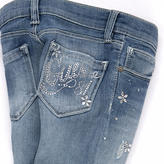 Thumbnail for your product : GUESS Skinny fit stone-washed blue jeans