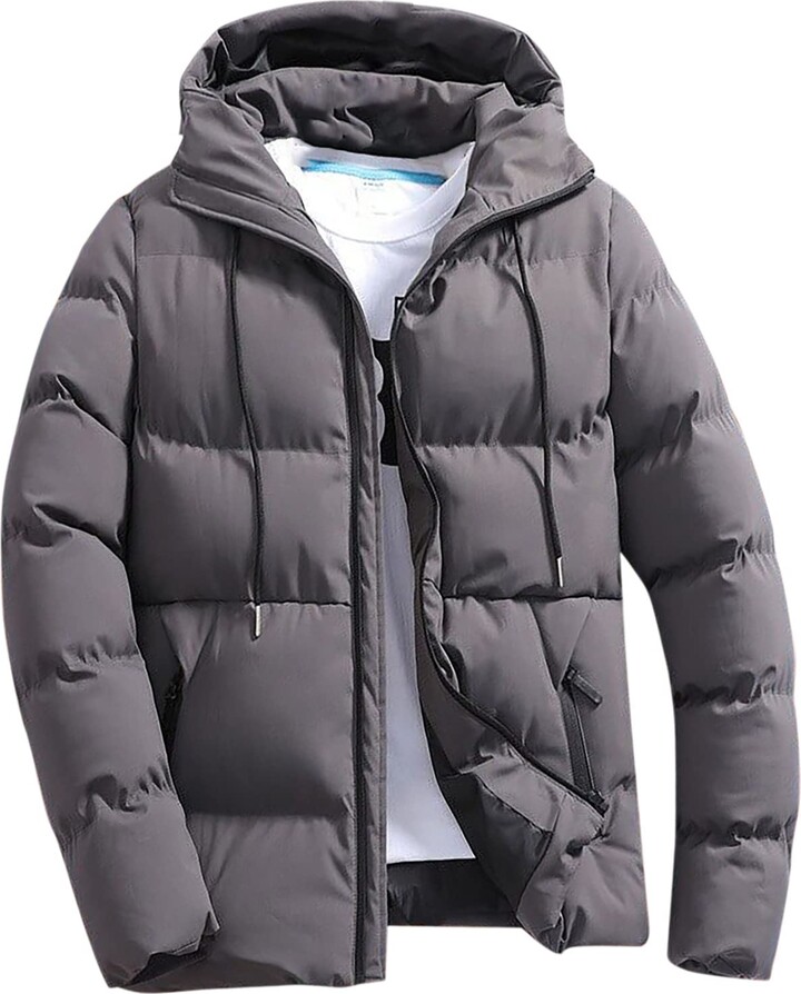 Generic Men's Winter Casual Fleece Coat Classic Cotton Outdoor Jacket