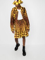 Thumbnail for your product : Charles Jeffrey Loverboy Yellow Art Printed Denim Jacket