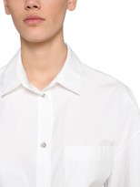 Thumbnail for your product : Alexandre Vauthier Cotton Poplin Shirt W/jewels Buttons