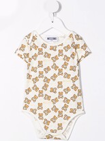 Thumbnail for your product : MOSCHINO BAMBINO Logo-Print Cotton Body Pack Of 2