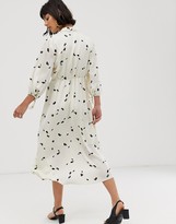 Thumbnail for your product : Selected floral midi dress