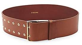 Frame Men's Double Grommet Leather Belt
