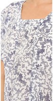 Thumbnail for your product : Band Of Outsiders Wave Print Boxy Top