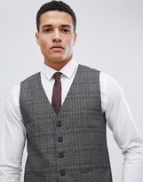 Thumbnail for your product : Selected Skinny Waistcoat In Check