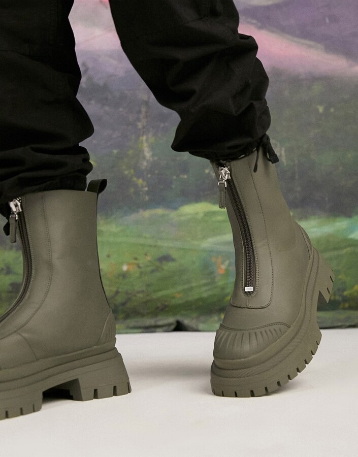 green men boots