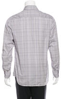 Thumbnail for your product : Prada Plaid Woven Shirt