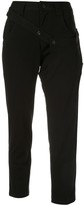 Thumbnail for your product : Yohji Yamamoto Cropped Slim Fit Trousers