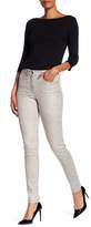 Thumbnail for your product : Basler Metallic Coated Skinny Jeans