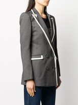 Thumbnail for your product : Hebe Studio Double-Breasted Blazer