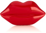 Thumbnail for your product : Lulu Guinness Red Perspex Lips Clutch
