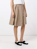 Thumbnail for your product : Jil Sander pleated A-line shorts