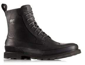 Sorel Madson Brogued Leather Ankle Boots