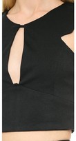 Thumbnail for your product : Reverse Cutout Crop Top