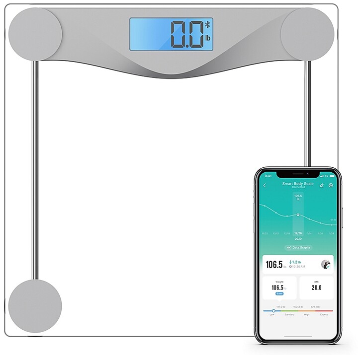 Etekcity Smart Fitness Scale with Resistance Bands