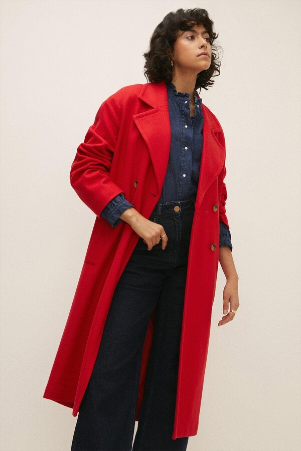 oasis red coat