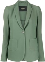 Thumbnail for your product : Seventy Textured Single-Breasted Blazer