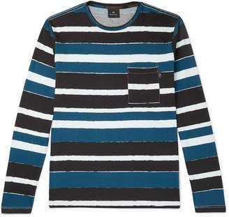 Paul Smith Striped Cotton-Jersey T-Shirt