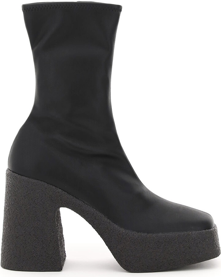 Stella McCartney Square Heel Women's Boots | ShopStyle