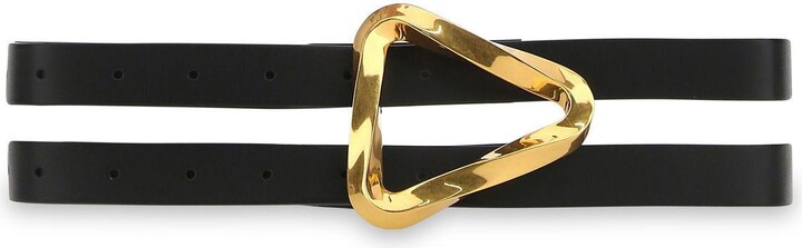 ベルト BOTTEGA VENETA Black Leather Grasp Belt Bottega Veneta Black Leather Grasp Belt | italist