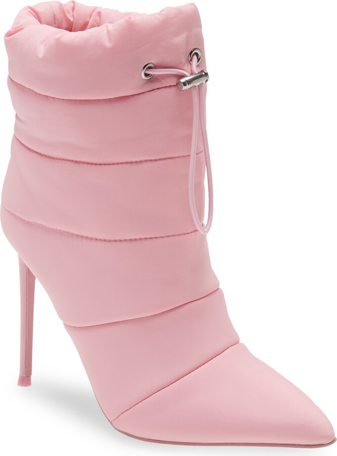 steve madden pink glitter heels