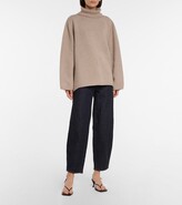 Thumbnail for your product : Totême Wool and cashmere turtleneck sweater