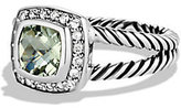 Thumbnail for your product : David Yurman Petite Albion Ring with Prasiolite and Diamonds