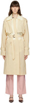 Thumbnail for your product : Kijun Beige Wing Trench Coat