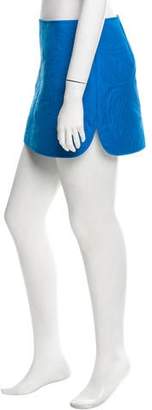 Alexander Wang Patterned Mini Skirt w/ Tags Blue Patterned Mini Skirt w/ Tags