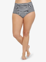 Thumbnail for your product : Torrid Striped High-Waisted Swim Bottom