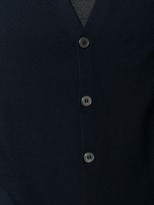 Thumbnail for your product : Tagliatore waistcoat cardigan