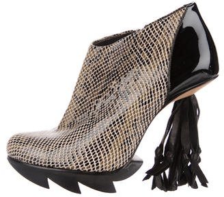 Camilla Skovgaard Patent Leather Ankle Boots