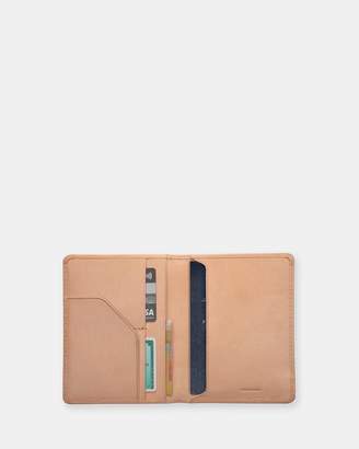 Status Anxiety Conquest - Tan Travel Wallet
