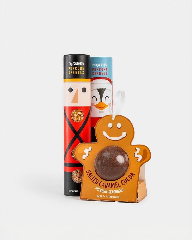 Wabash Valley Farms Poppin Through the Holiday Salted Caramel Cocoa Popcorn Seasoning