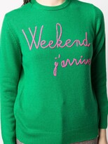 Thumbnail for your product : MC2 Saint Barth Weekend j'arrive knit jumper