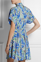 Thumbnail for your product : Kenzo Printed silk crepe de chine dress